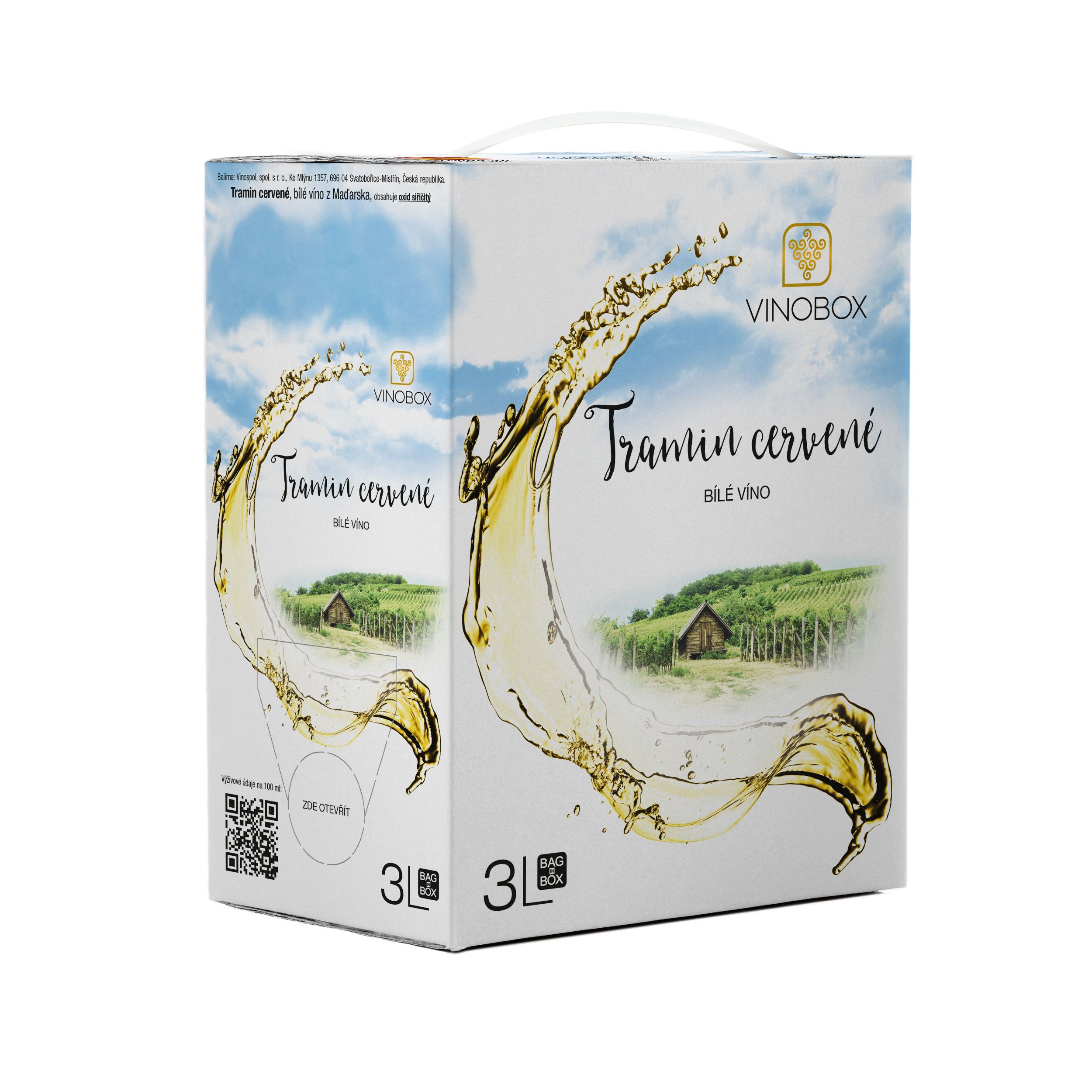 Nápoje - Tramín Červené BiB Vinobox 3l