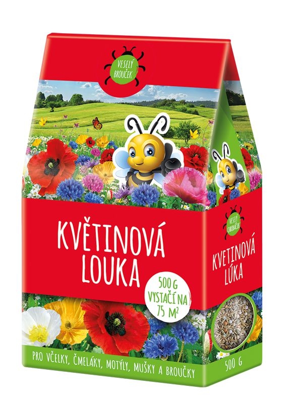 Domácnost a Zahrada - Travní směs Květinová louka 500 g