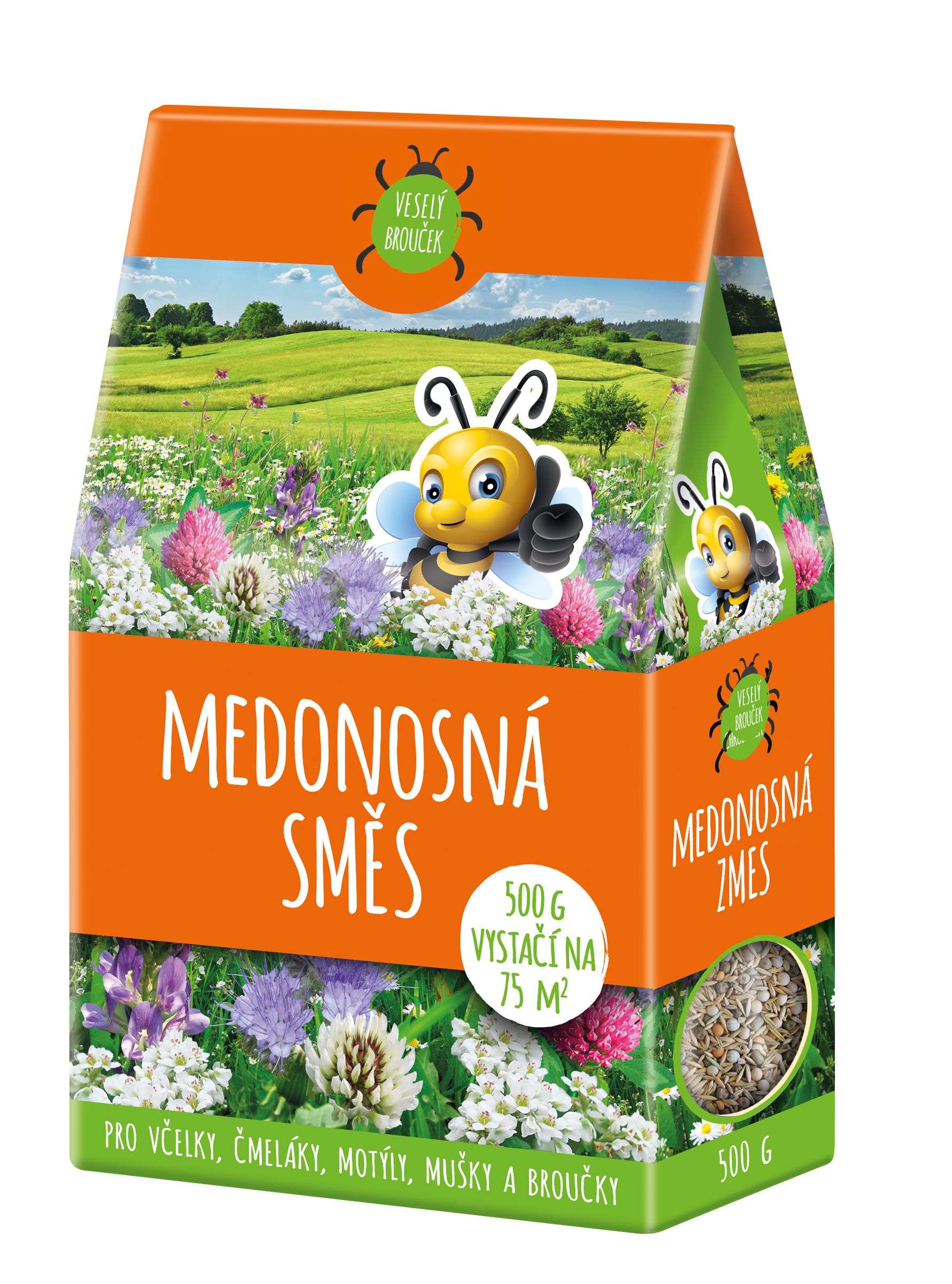Domácnost a Zahrada - Travní směs Medonosná louka 500 g