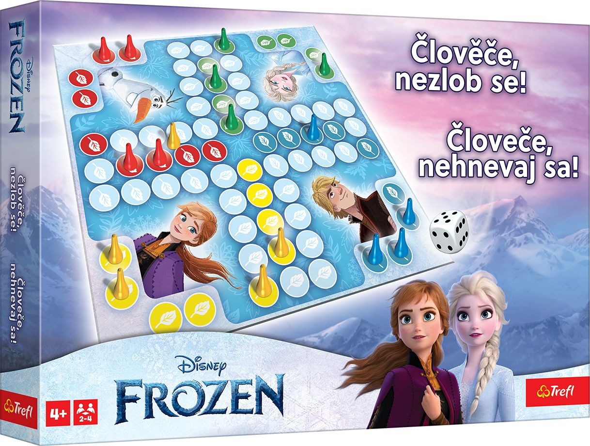 Svět dětí - Trefl HRA Člověče, nezlob se! Frozen
