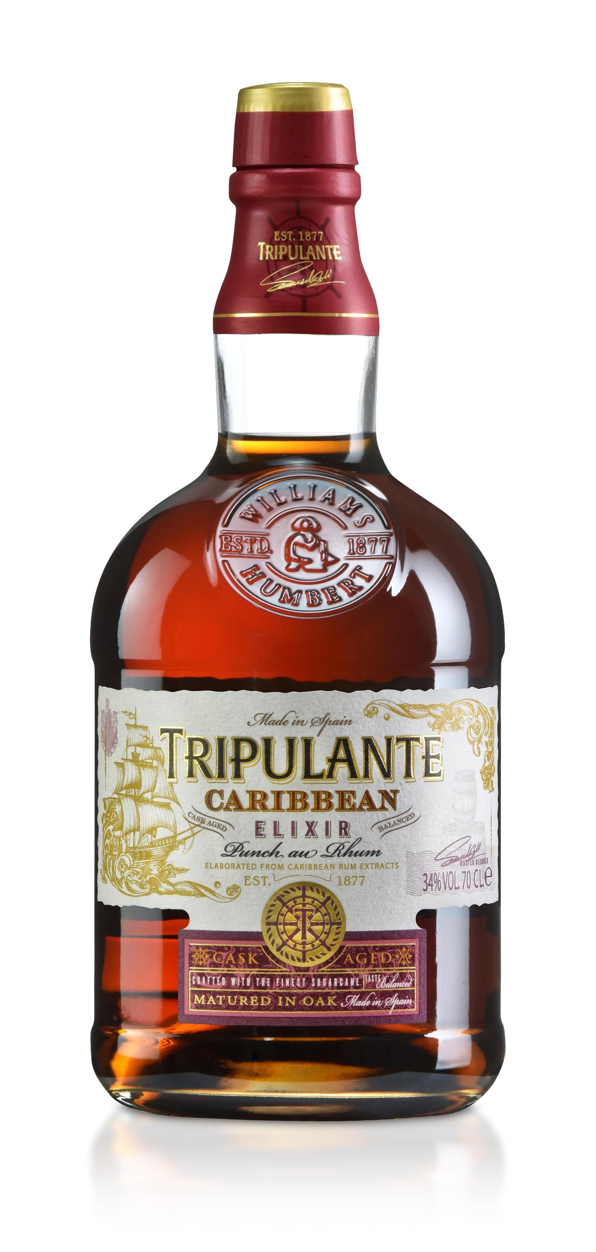 Nápoje - Tripulante Elixir 34% 0,7 l