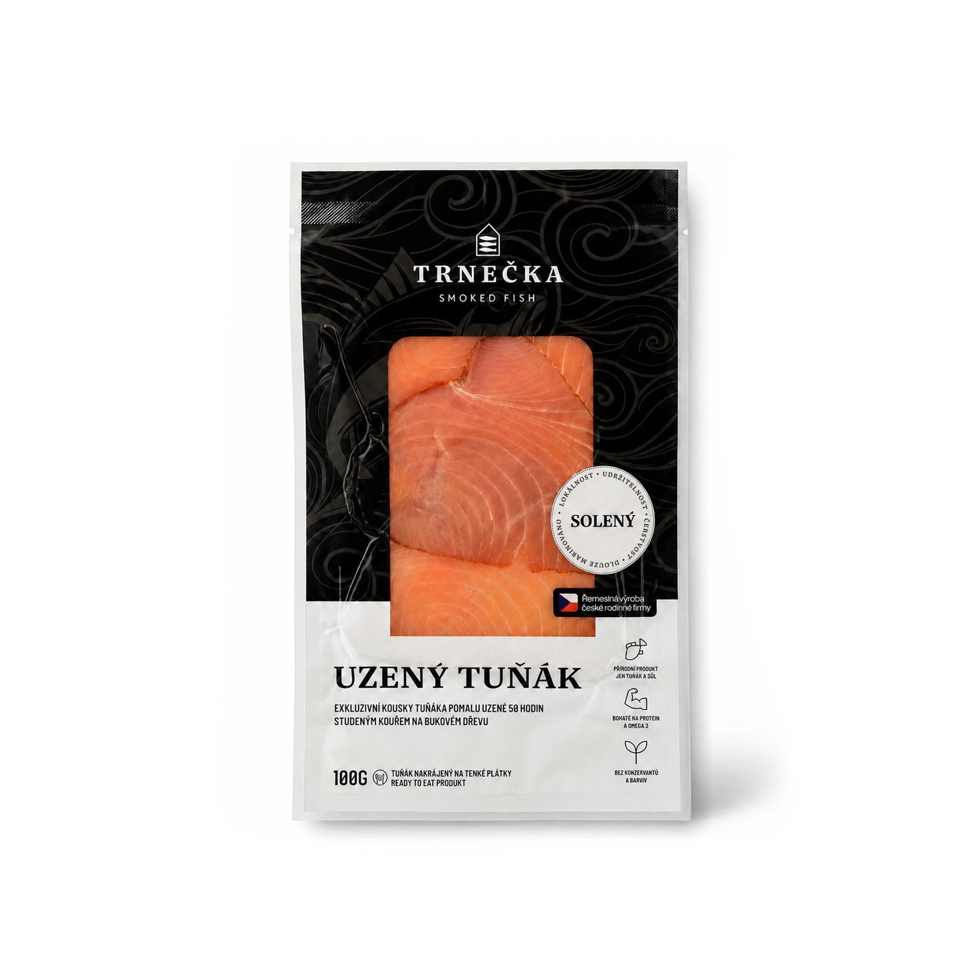 Trnečka Uzený tuňák plátky 100g
