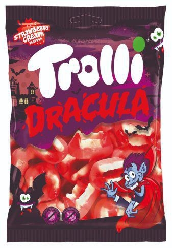 Trvanlivé potraviny - Trolli Dracula zuby 200g