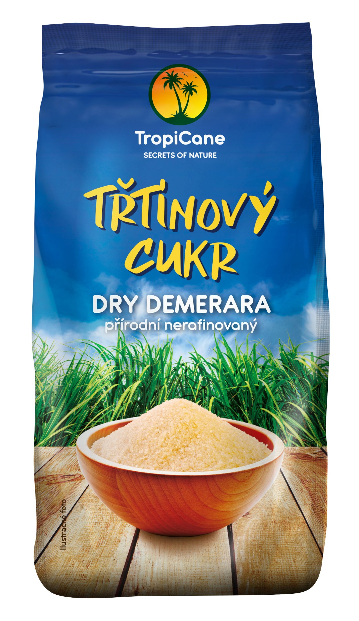 Trvanlivé potraviny - TropiCane Cukr třtinový dry demerara 1kg