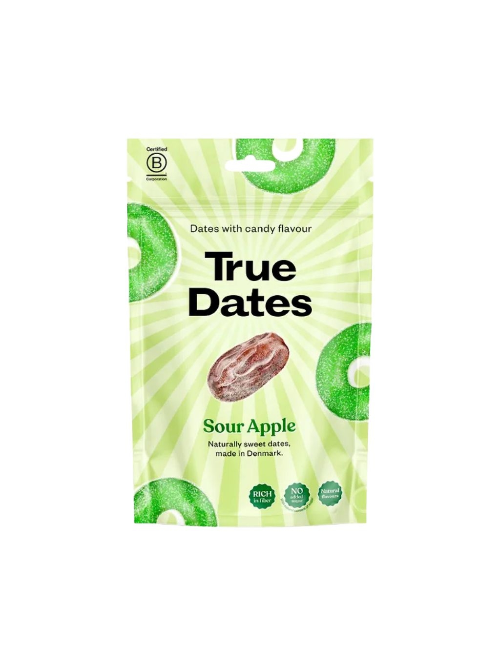 Zdravý svět - True Dates Datle s příchutí kyselé jablko 100g