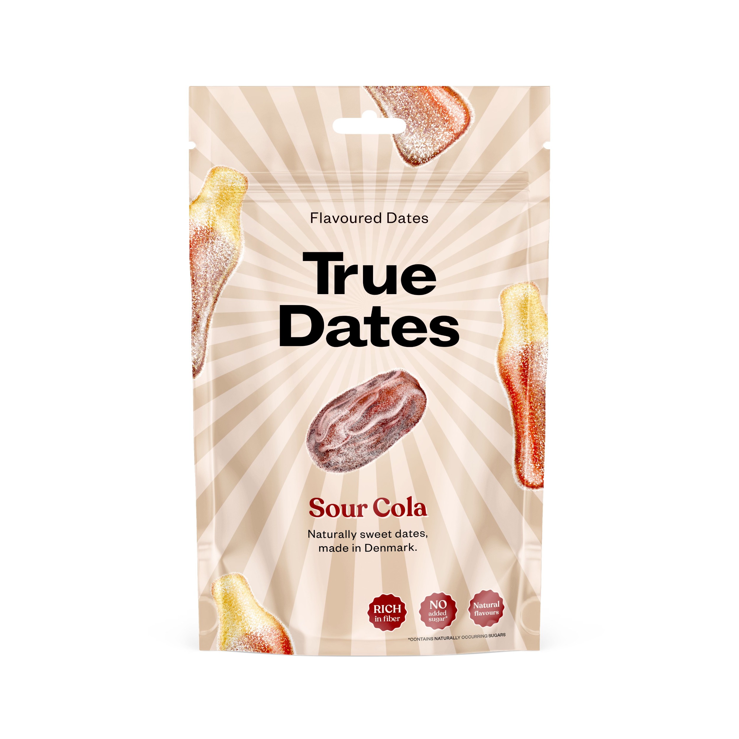 Zdravý svět - True Dates s příchutí kyselá cola 100g