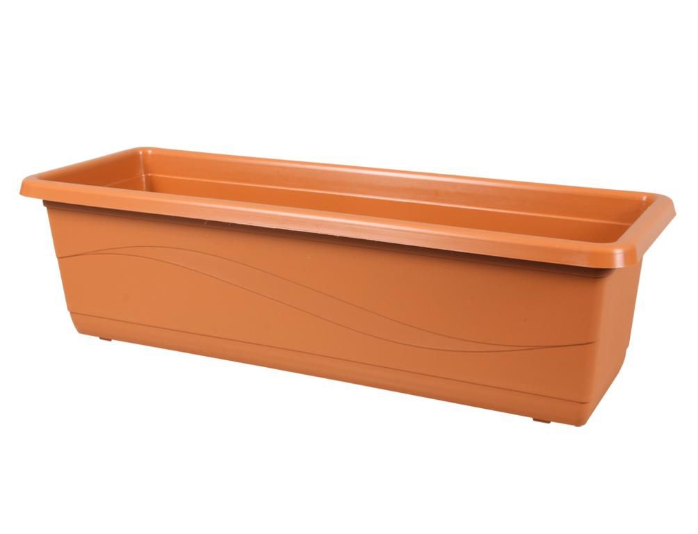 Domácnost a Zahrada - Truhlík LOBELIA plastový terakota 50cm