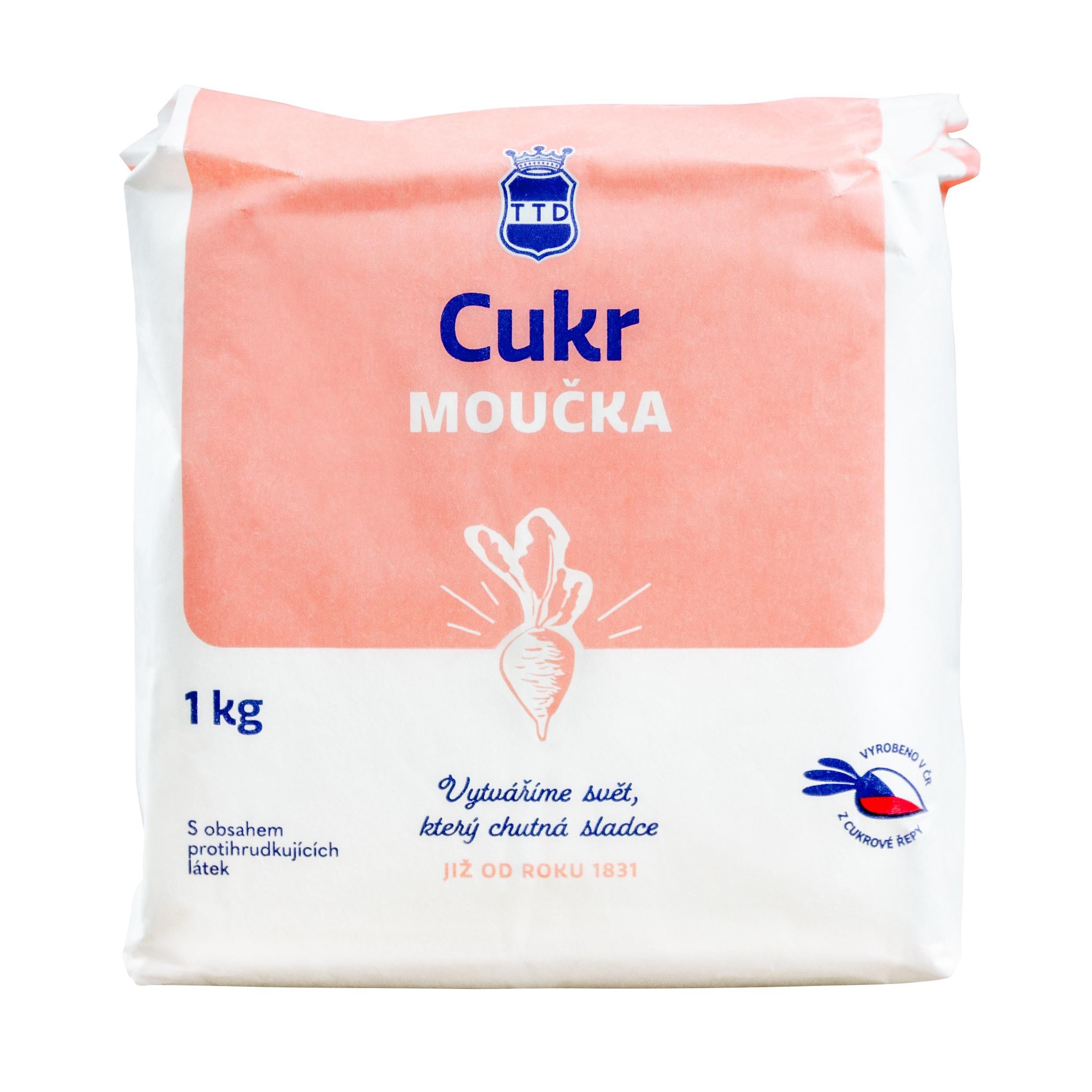 Trvanlivé potraviny - TTD Cukr moučka 1 kg