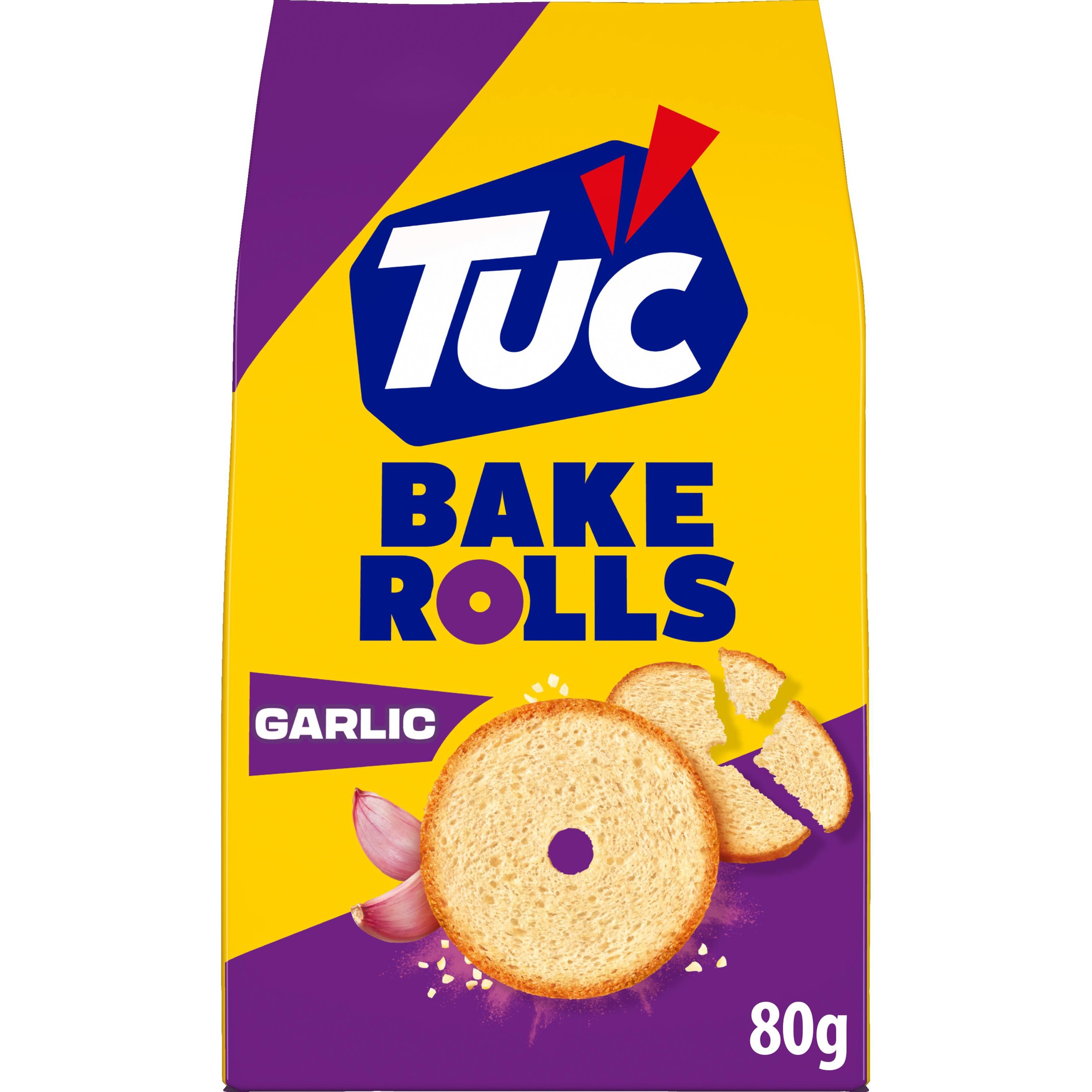 Trvanlivé potraviny - Tuc Bake Rolls česnek 80 g