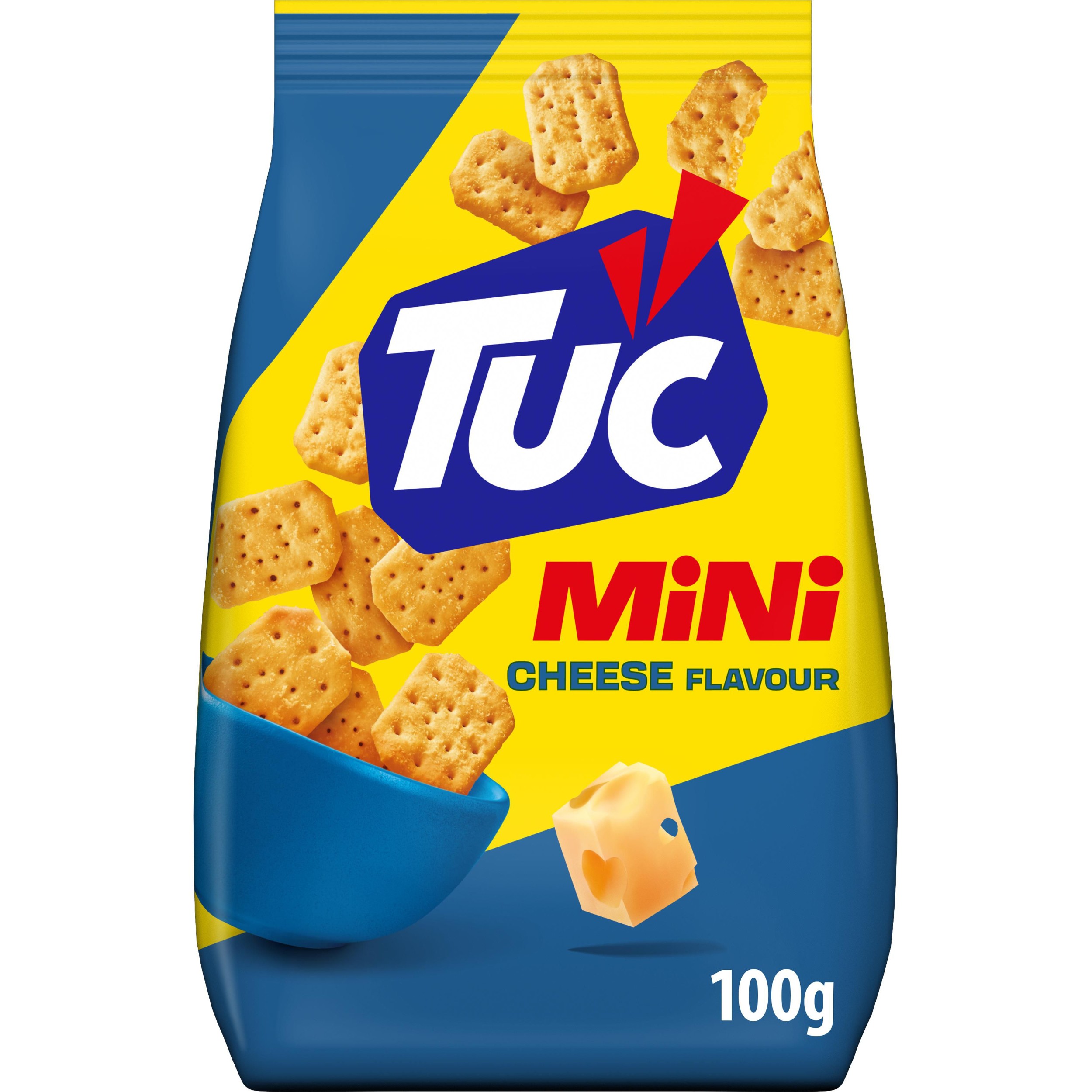 Trvanlivé potraviny - Tuc krekry Mini s příchutí sýru 100g