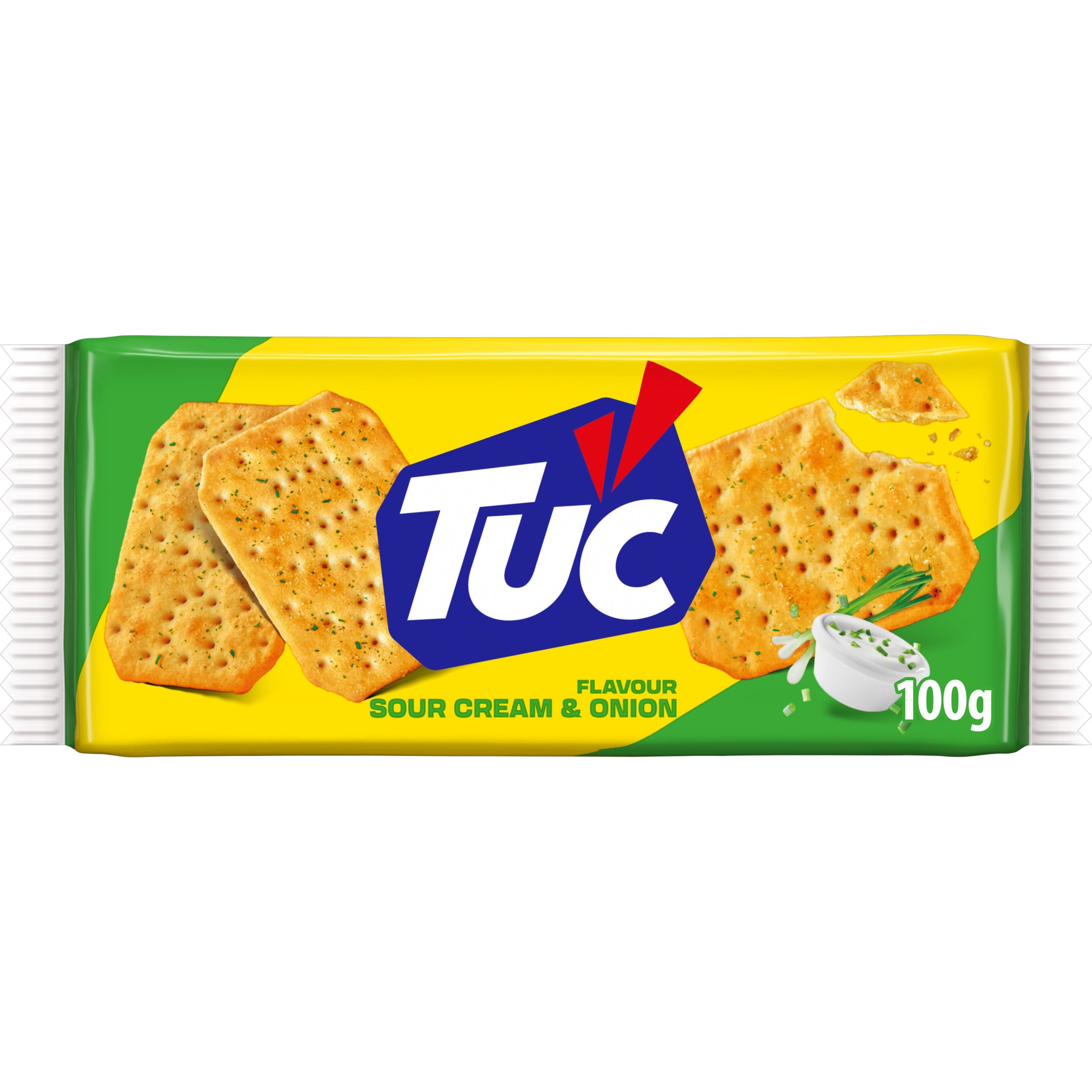 Trvanlivé potraviny - Tuc Krekry s příchutí zakysané smetany a cibule 100g