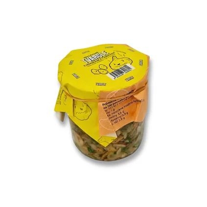 Tvargle nakládané s česnekem a mandlemi 160g