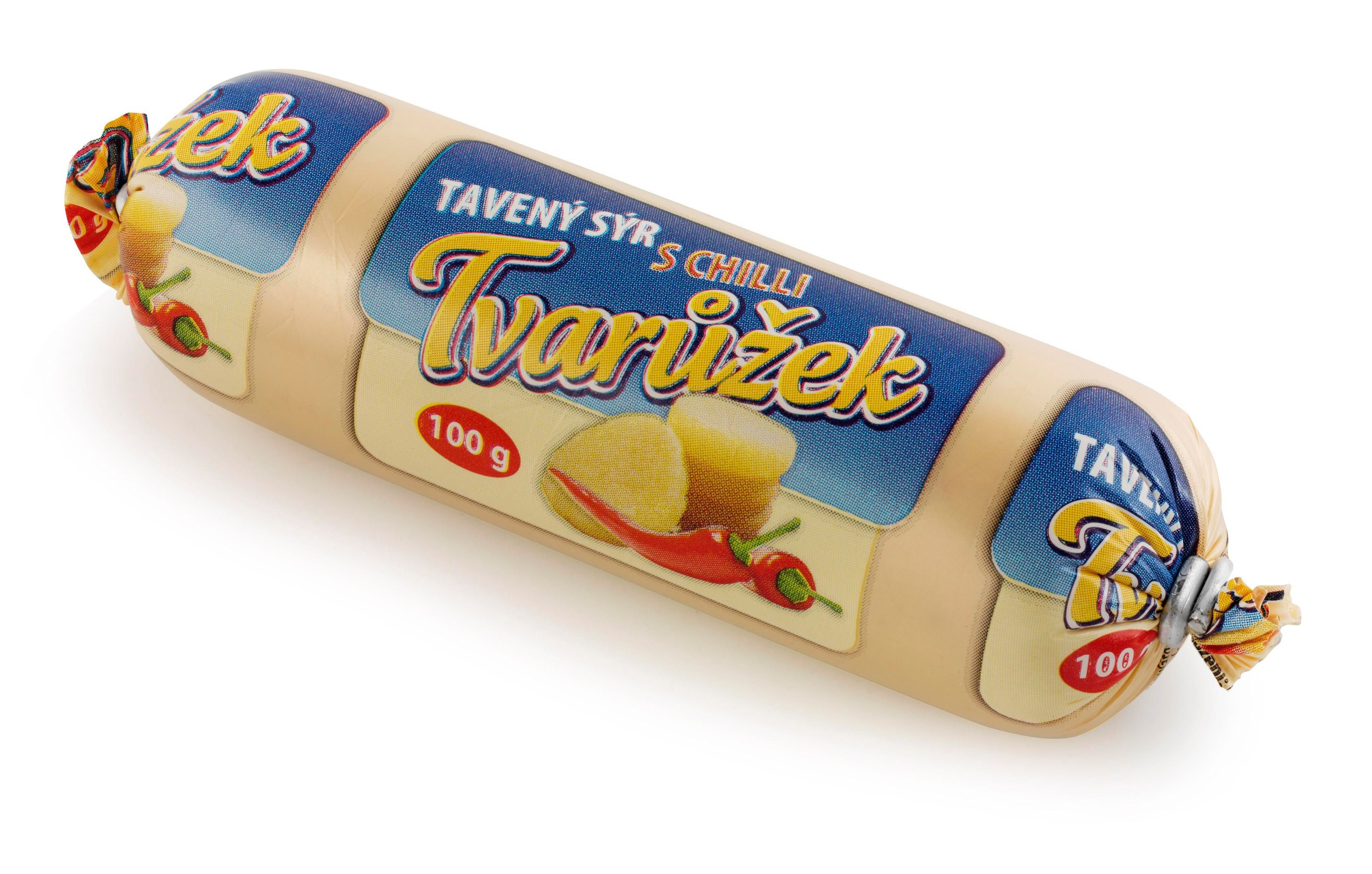 Tvarůžek tavený sýr s chilli 100g