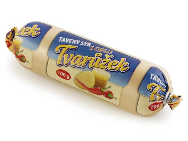 Tvarůžek tavený sýr s chilli 100g-0