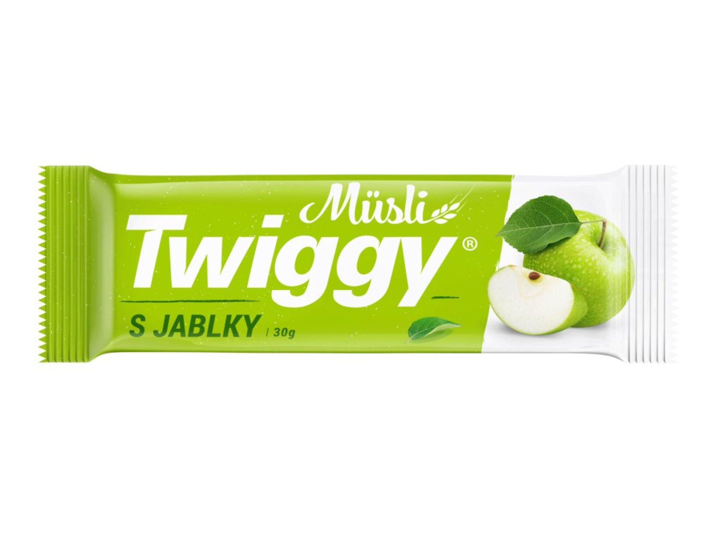 Trvanlivé potraviny - Twiggy Müsli tyčinka s jablky 30g