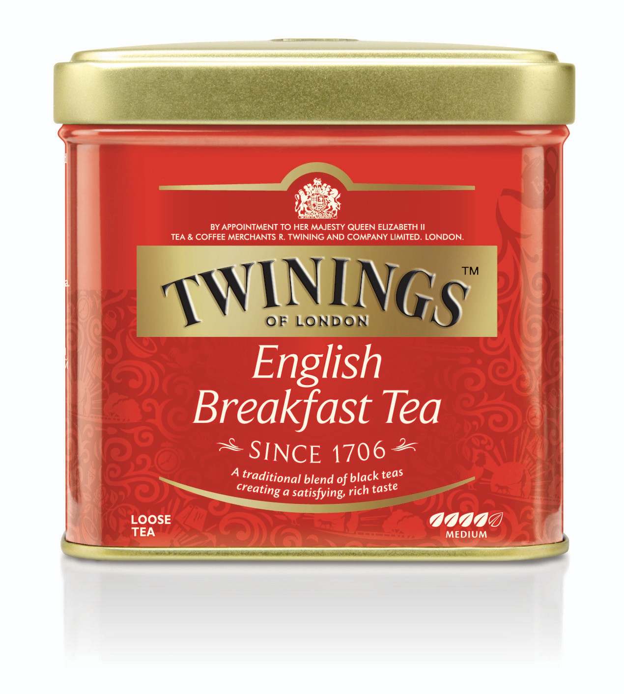 Nápoje - Twinings English Breakfast černý čaj 100 g