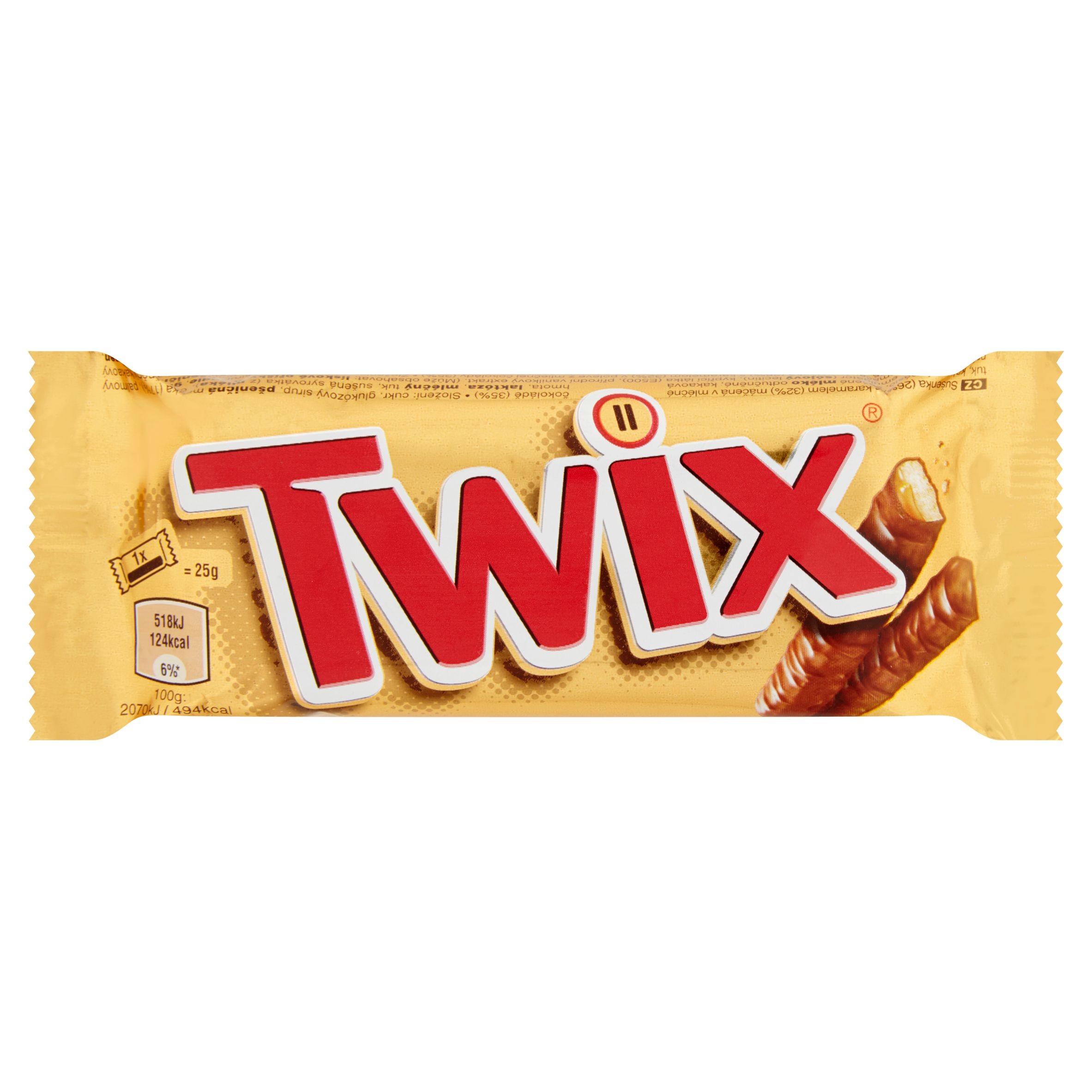 Trvanlivé potraviny - Twix 50 g