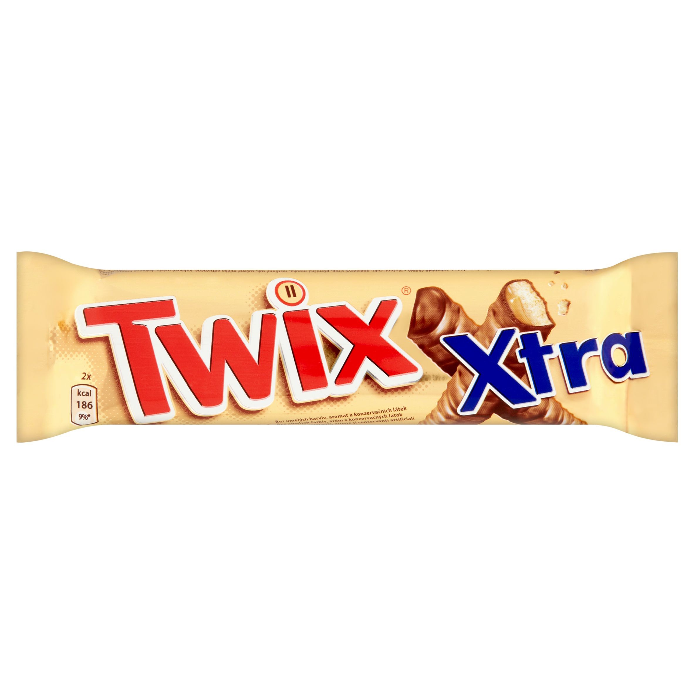 Trvanlivé potraviny - Twix Xtra Twin 75 g