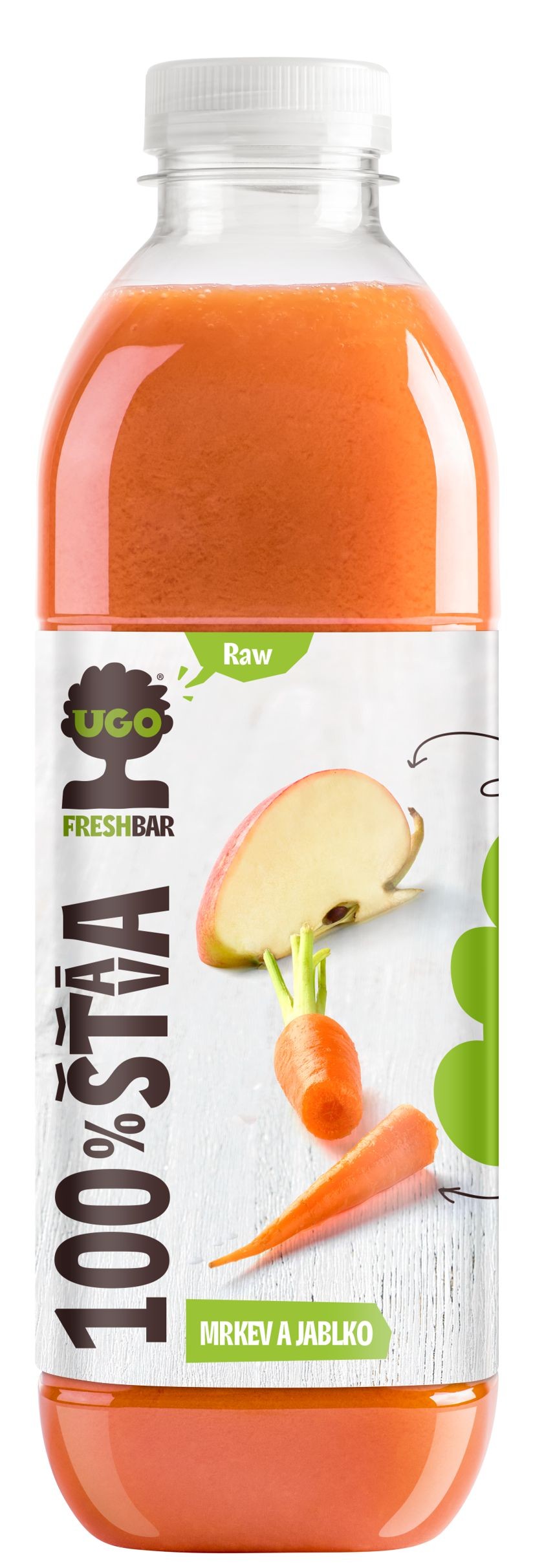 Nápoje - Ugo mrkev/jablko 750 ml