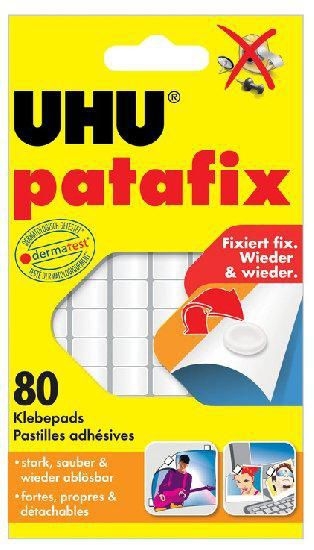 Domácnost a Zahrada - UHU Patafix bílý 80 ks