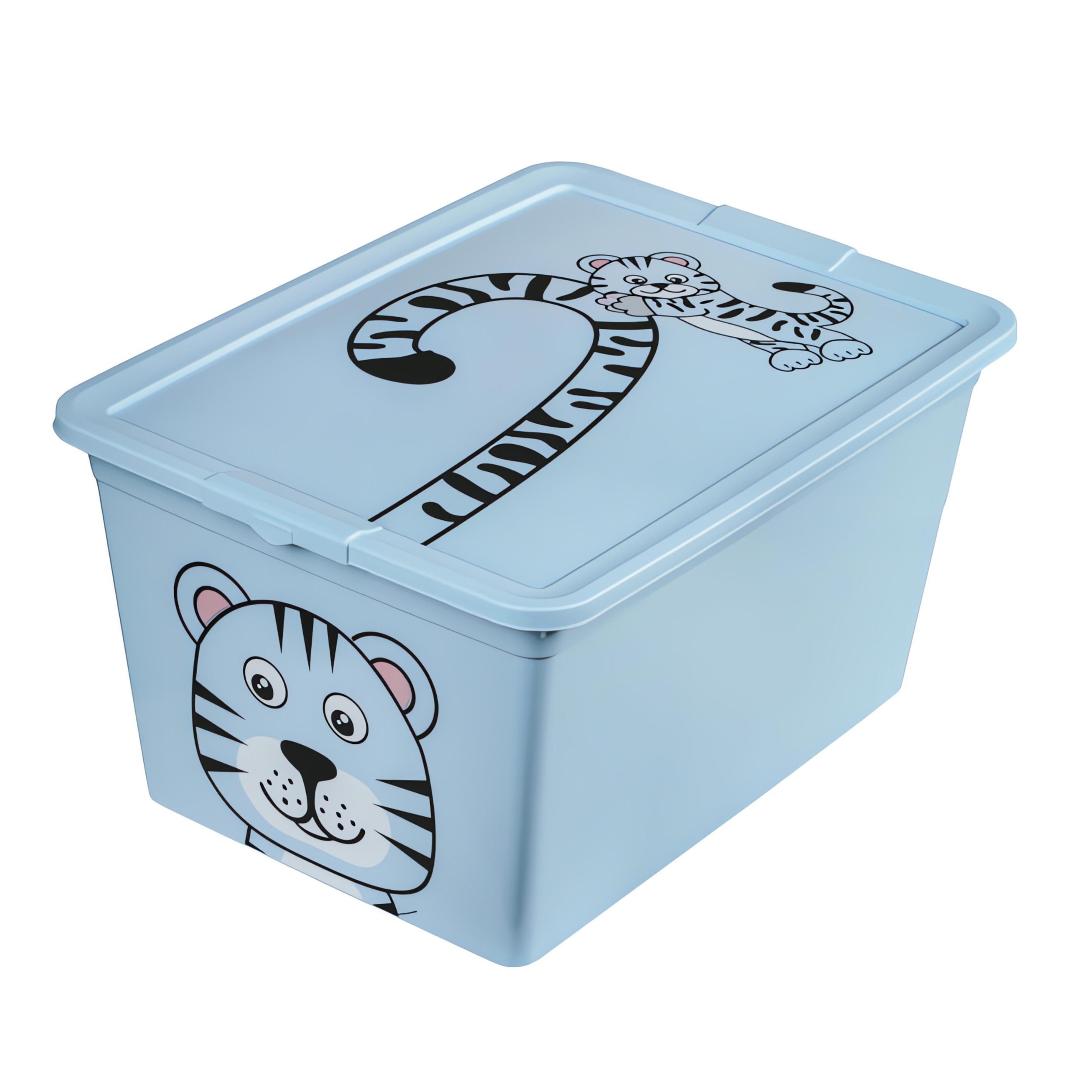 Domácnost a Zahrada - Úložný box Tygr Animal 15 l BRANQ