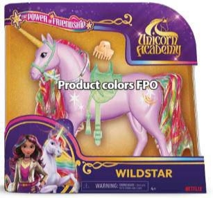 Svět dětí - Unicorn academy Česací jednorožec 24 cm wildstar