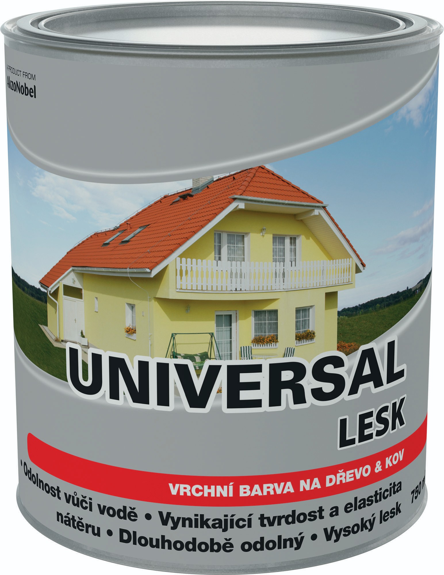 Domácnost a Zahrada - Universal lesk černý 0,75l