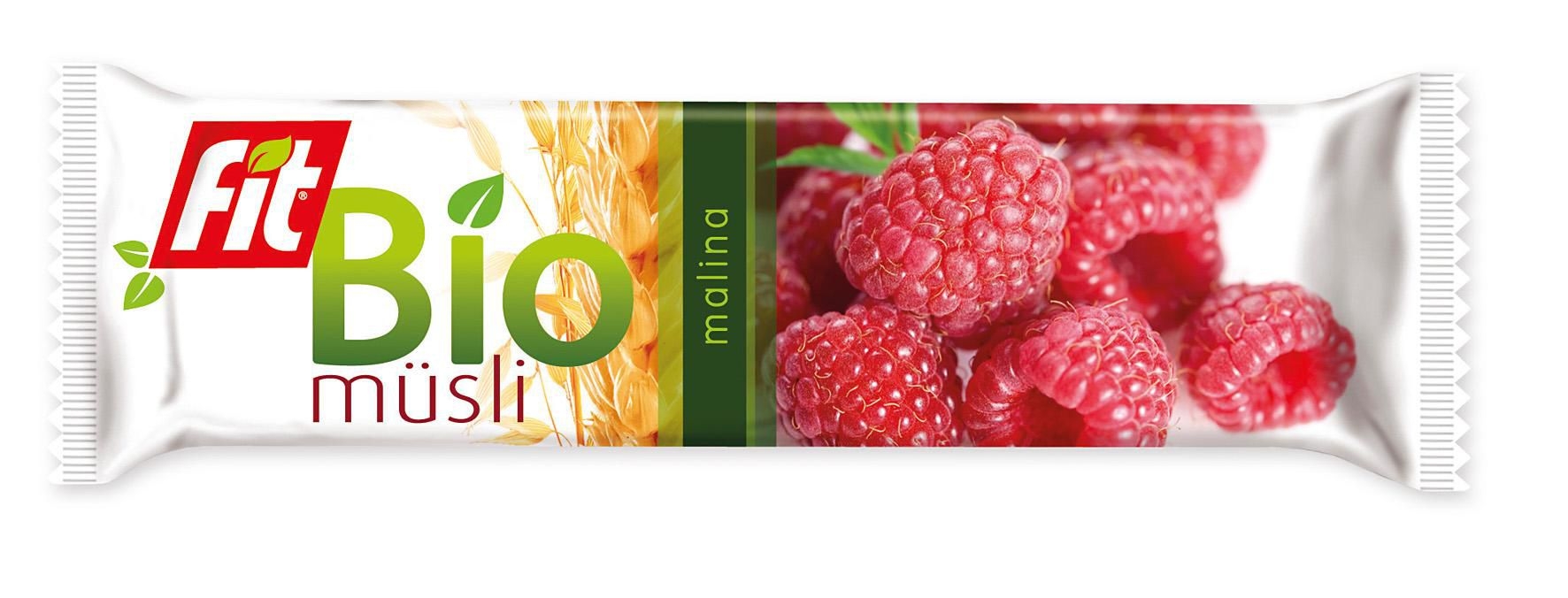 Trvanlivé potraviny - Úsovsko Fit BIO Müsli malina 30 g