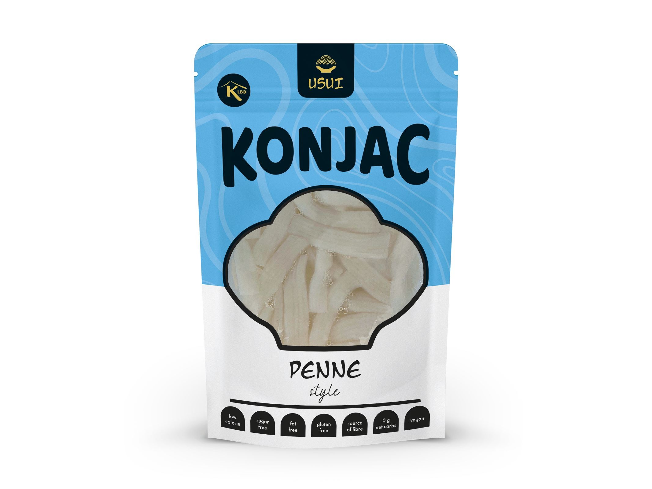 Zdravý svět - Usui Penne styl - konjaková příloha ve tvaru penne v nálevu 270 g