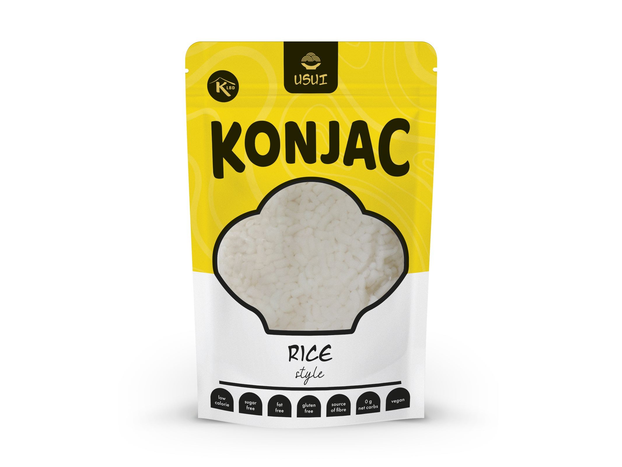 Zdravý svět - Usui - Rice styl - konjaková příloha ve tvaru rýže
