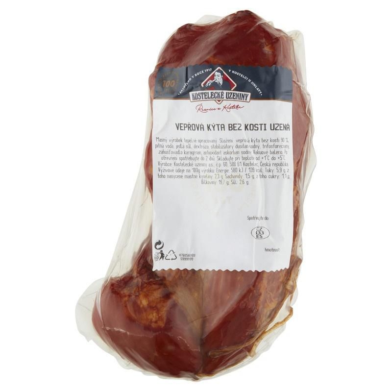 Uzená masa - Uzená kýta bez kosti - cca 800 g