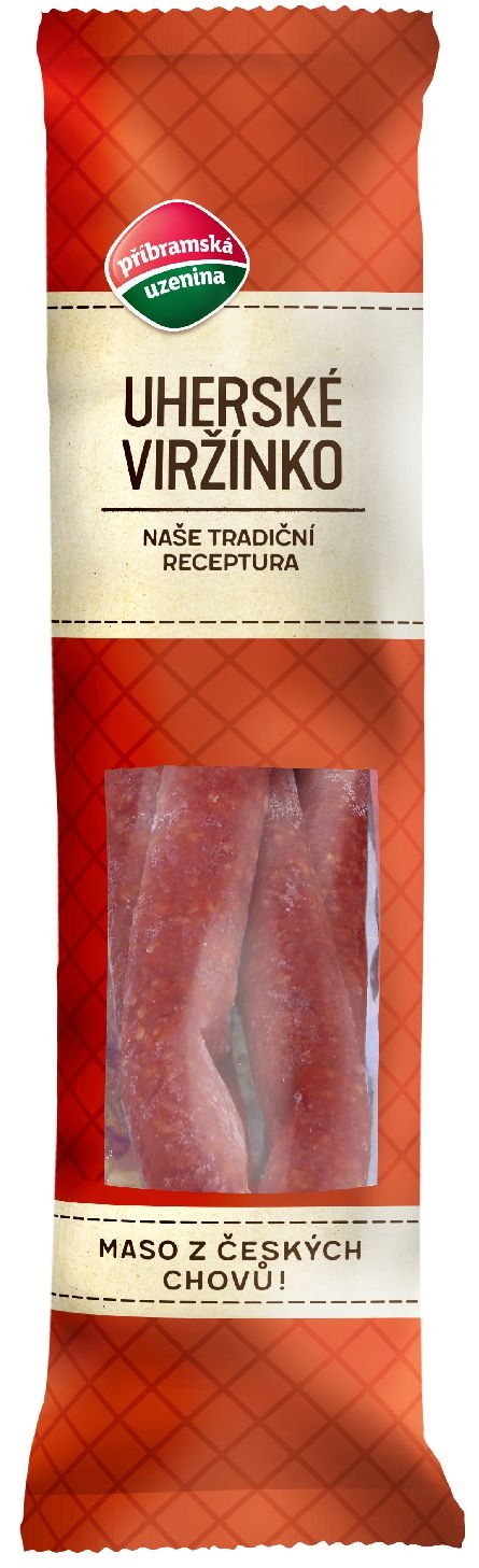 Uzeniny a lahůdky - Uzeniny Příbram Uherské viržínko 175 g