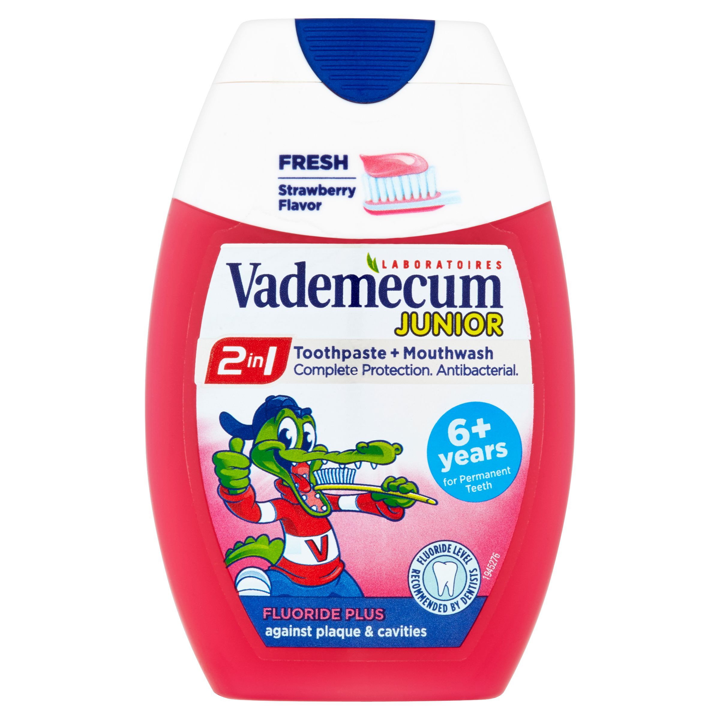 Svět dětí - Vademecum Junior zubní pasta 2in1 Strawberry 75 ml