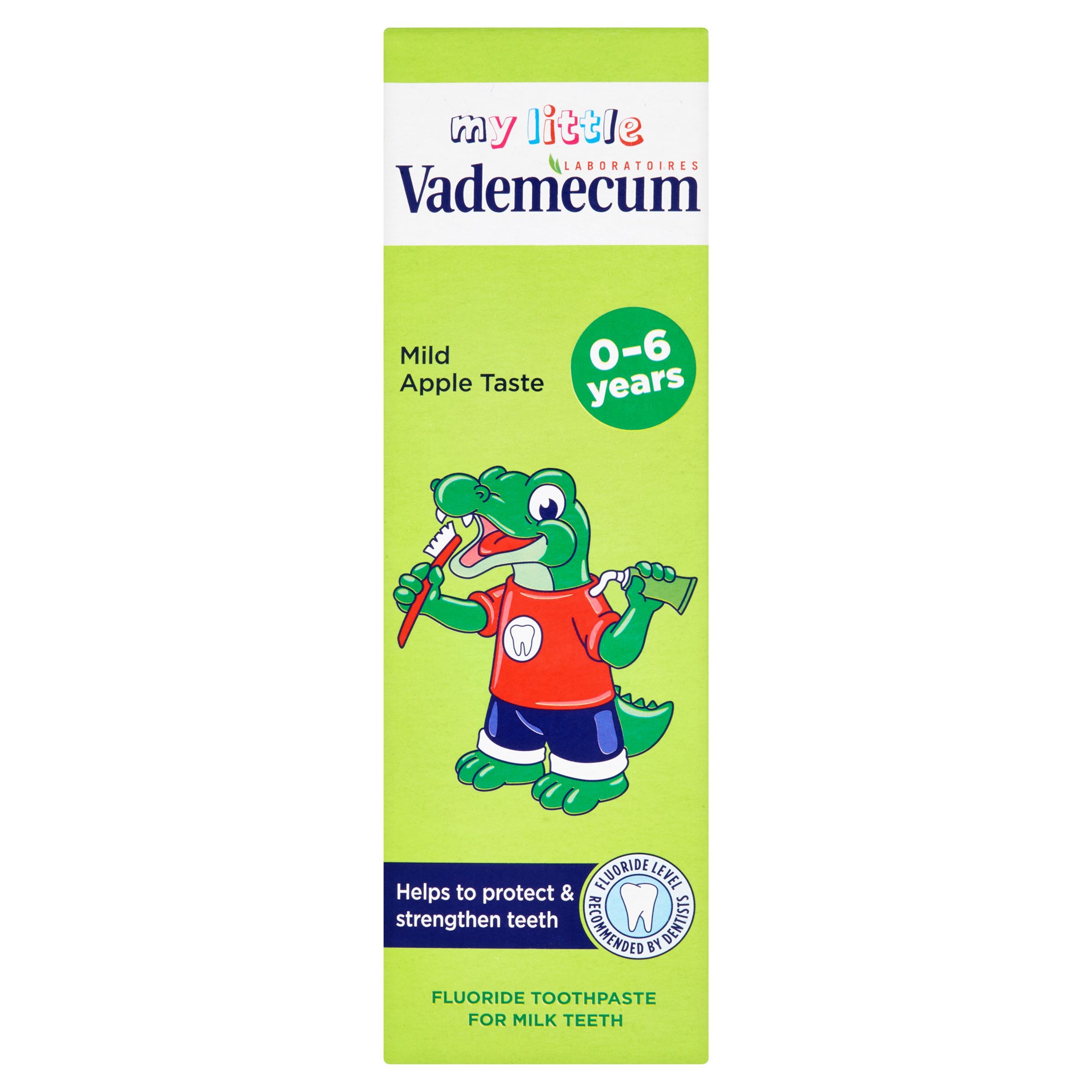 Svět dětí - Vademecum My Little zubní pasta pro mléčné zuby Mild Apple Taste 50 ml