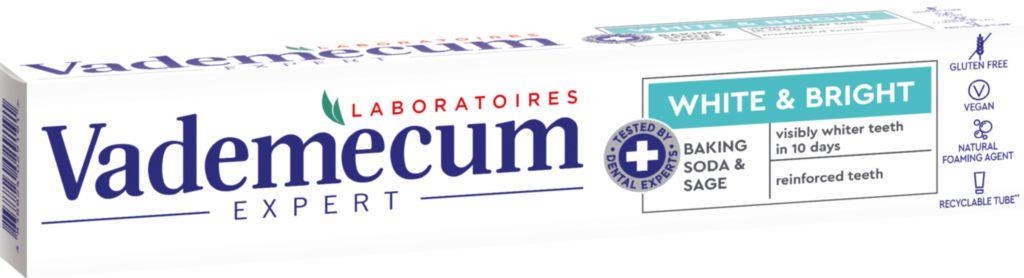 Drogerie a kosmetika - Vademecum Zubní pasta Pro Polish Whitening 75 ml