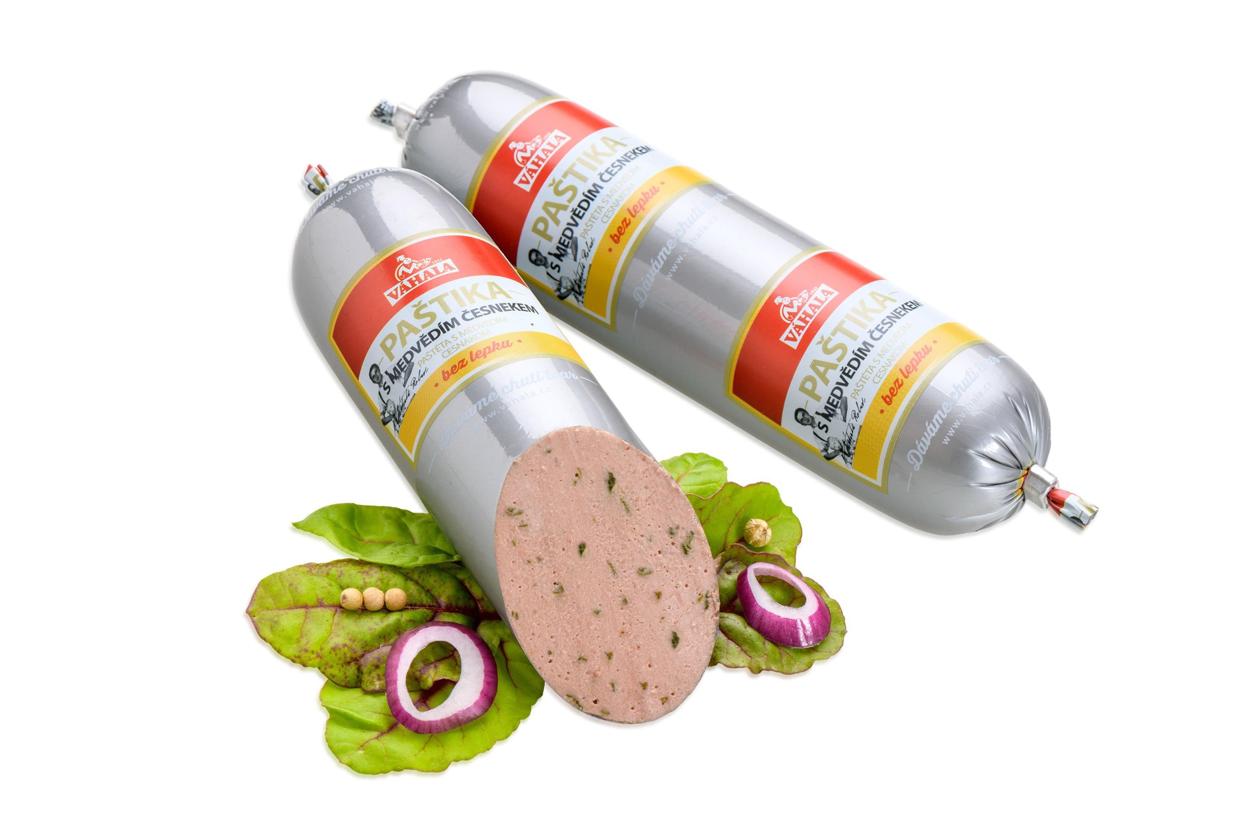 Uzeniny a lahůdky - Váhala Paštika s medvědím česnekem 140g