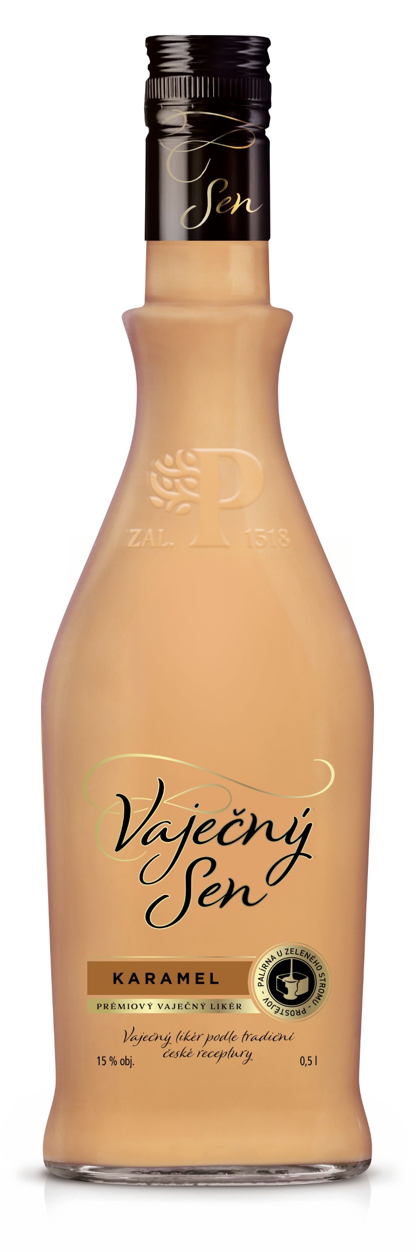 Nápoje - Vaječný sen karamel 15% 0,5 l