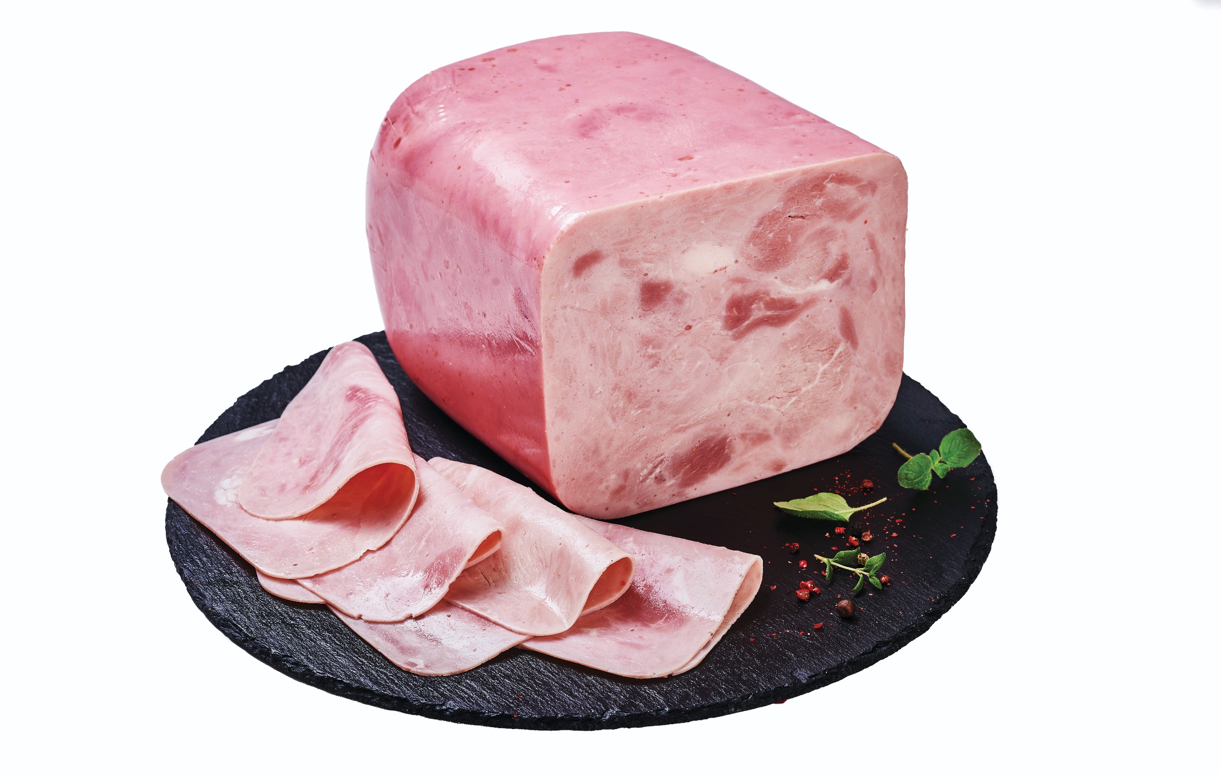 TOP produkty - Vakuovaná Dušená šunka z kýty výběrová krájená Globus - cca 200 g