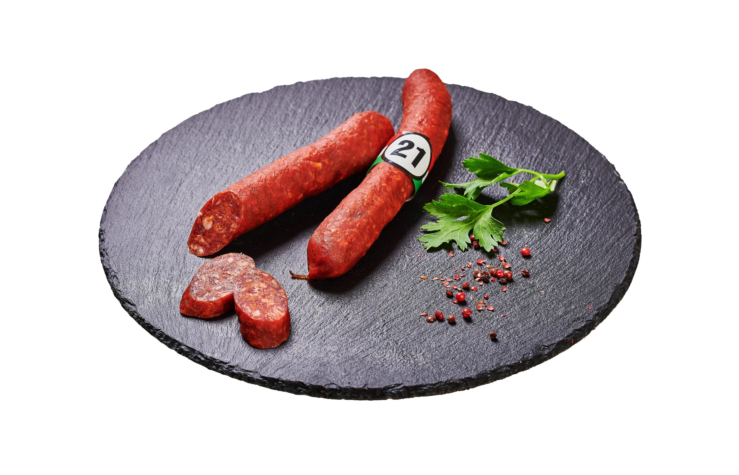 Uzeniny a lahůdky - Vakuovaná Klobása 21, Pejskar - 2 ks, cca 200 g