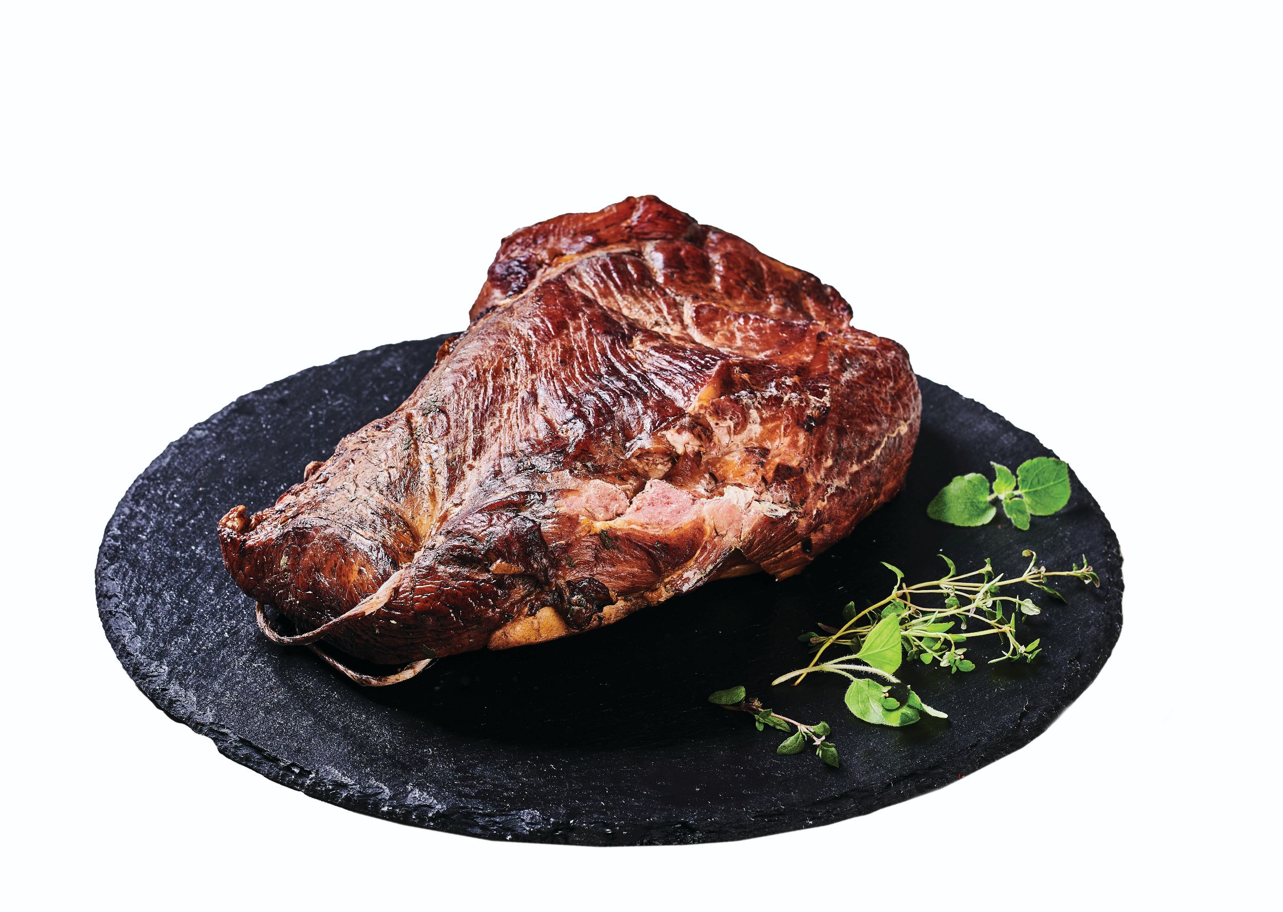 Vakuované Moravské uzené maso v celku, Globus - ca. 830 g