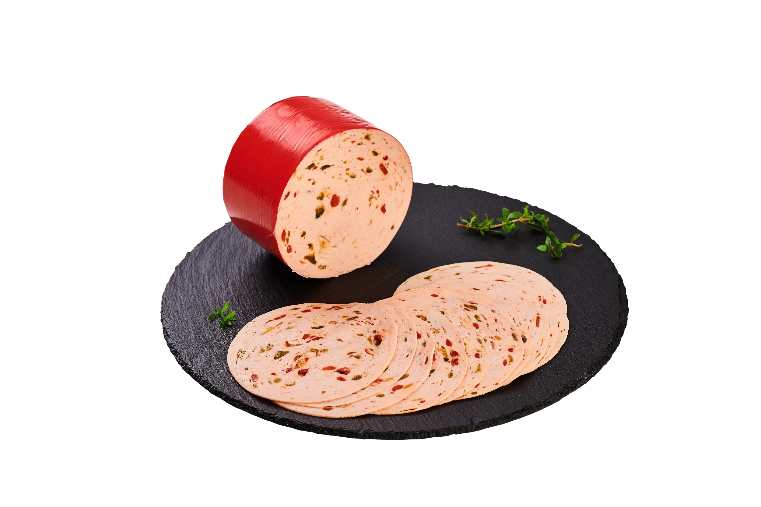 Uzeniny a lahůdky - Vakuovaný Paprikový lyonský salám krájený Globus - cca 180 g