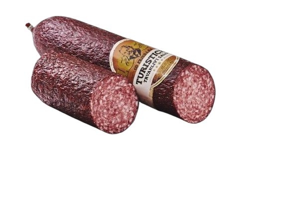 Uzeniny a lahůdky - Vakuovaný Turistický salám krájený, Pejskar - cca 130 g