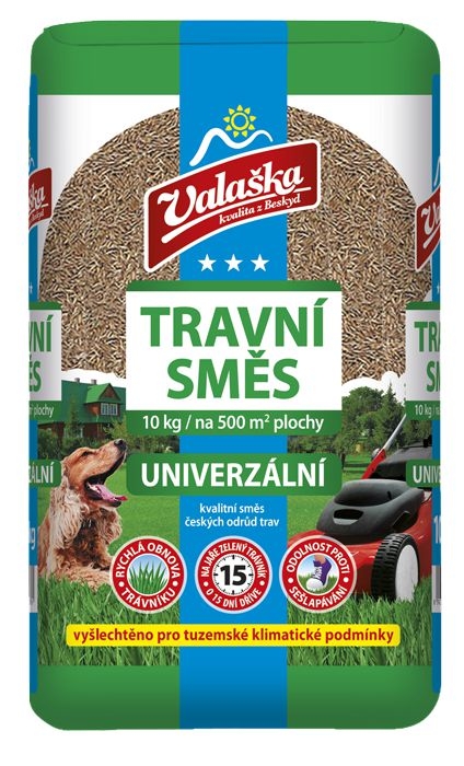 Domácnost a Zahrada - Valaška Travní směs Univerzální 10 kg