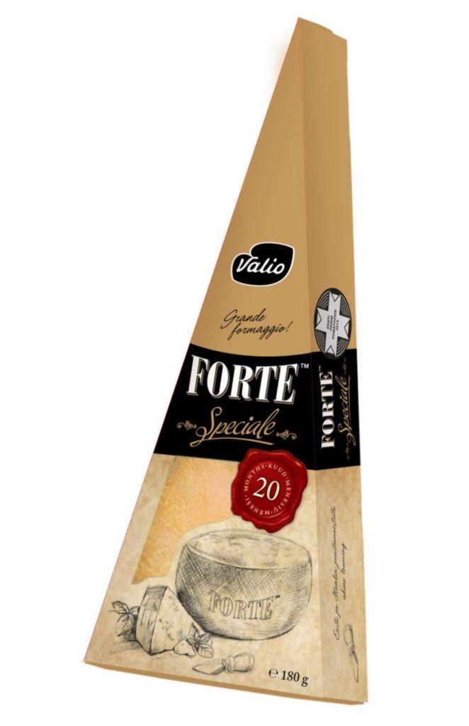 Mléčné a chlazené - Valio Tvrdý sýr Forte Speciale, doba zrání 20 měsíců 180g
