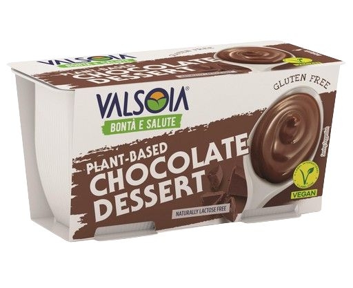 Zdravý svět - Valsoia Creme Sójový dezert s čokoládovou příchutí 2x115 g