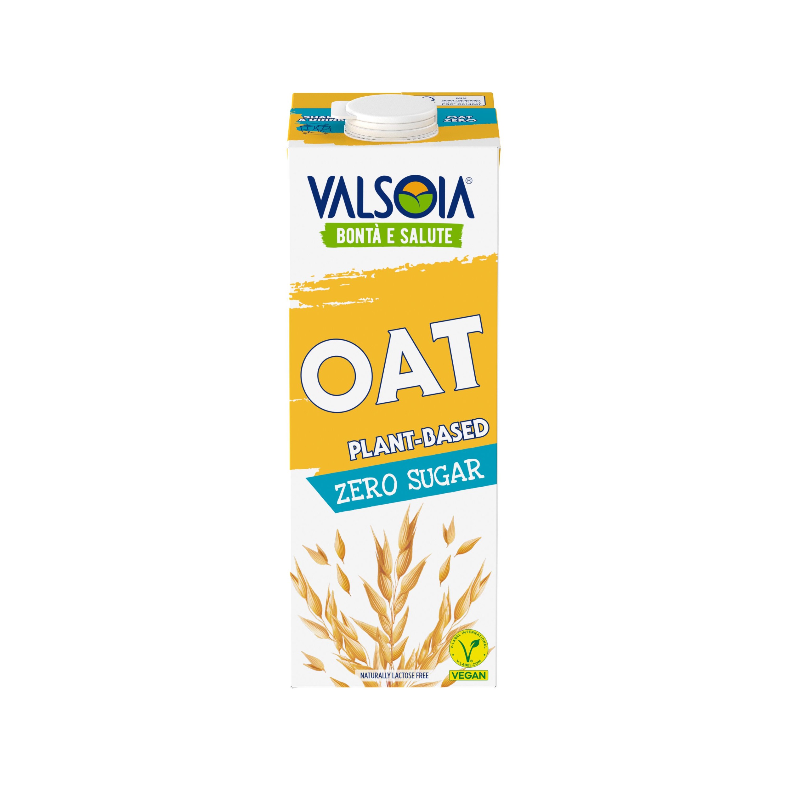 Zdravý svět - Valsoia Oves Zero sugar 1L
