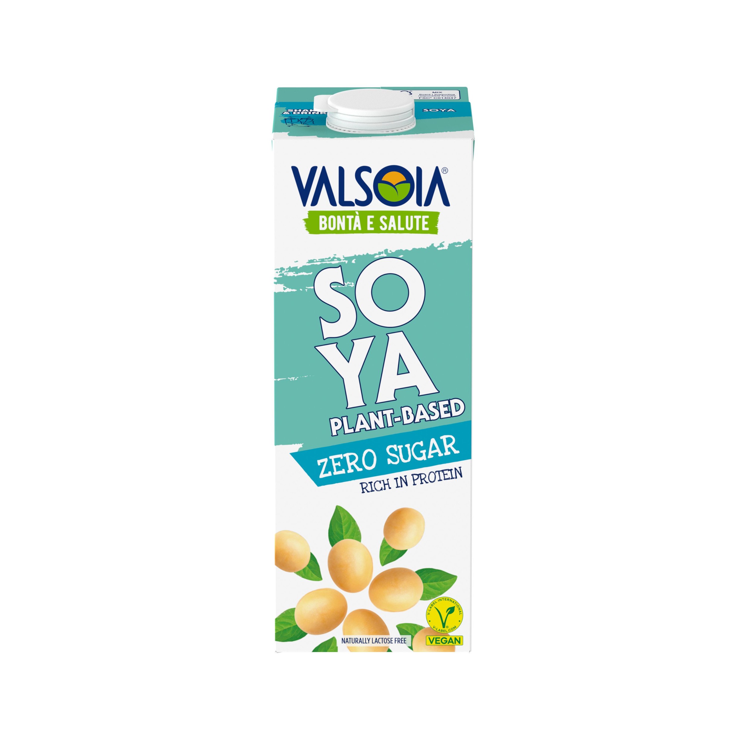 Zdravý svět - Valsoia Sója Zero sugar 1L