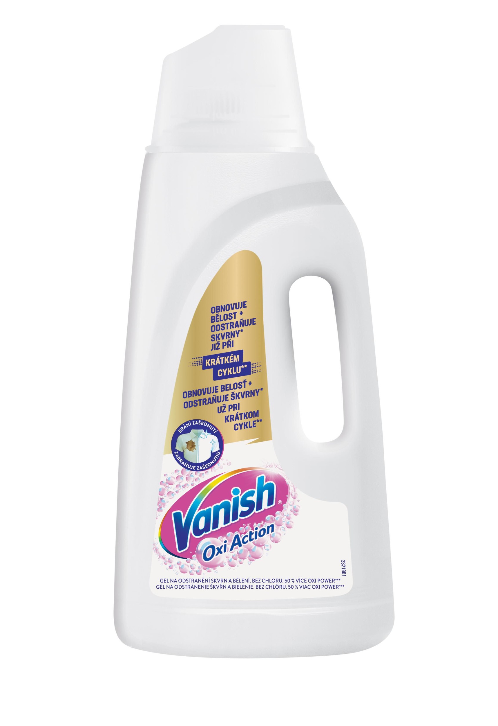 Drogerie a kosmetika - Vanish Oxi Action Gel na bělení a odstranění skvrn 2000ml