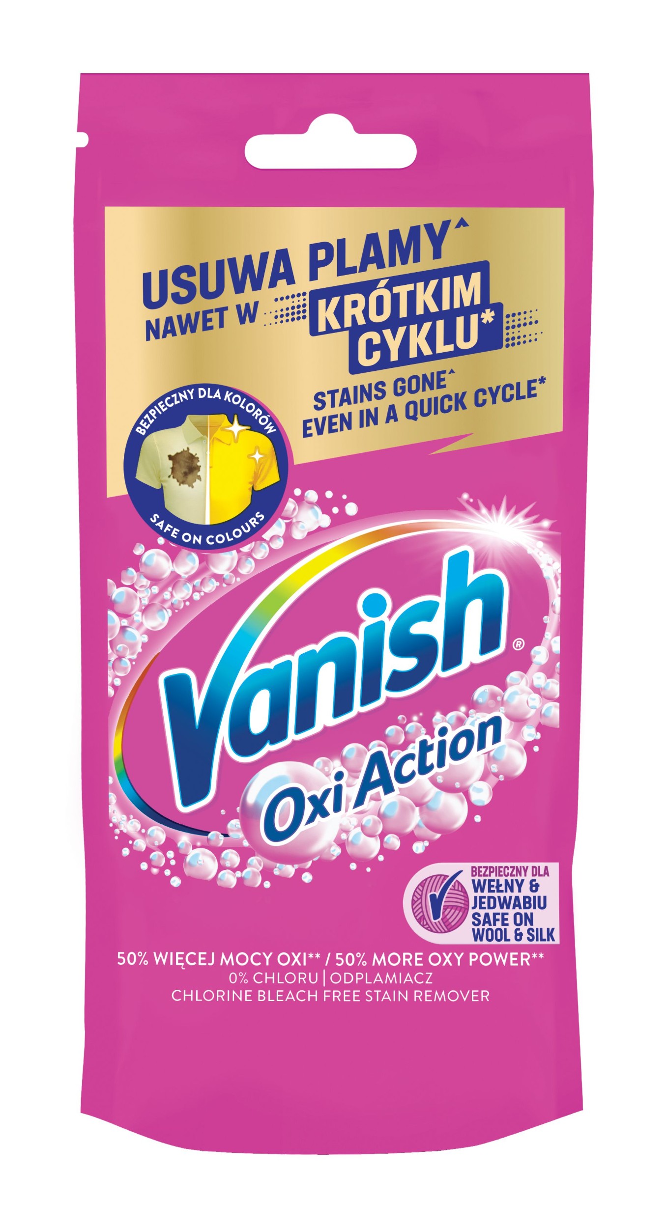 Drogerie a kosmetika - Vanish Oxi Action Gel Na odstranění skvrn 100ml
