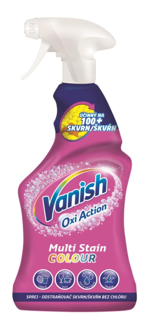 Drogerie a kosmetika - Vanish Oxi Action Odstraňovač skvrn sprej 500 ml